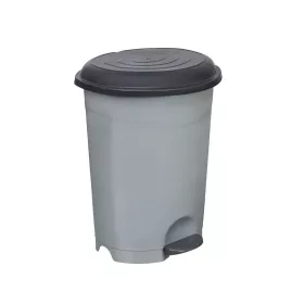   Planet Pedálos szemetes kuka, műanyag, ECO antracit, kivehető kosárral, 6L