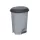 Planet Pedálos szemetes kuka, műanyag, ECO antracit, kivehető kosárral, 6L