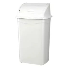 Planet Billenőfedeles szemetes kuka, műanyag, fehér, 70 L