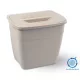Planet Koala szemetes, fedővel 6L (Hanging Bucket) mink (tejeskávé) színű