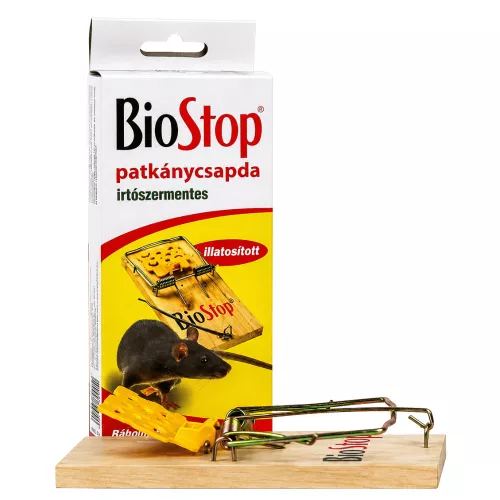 Biostop patkánycsapda irtószermentes illatosított