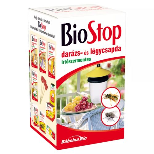 Biostop darázs- és légycsapda (6db/karton)
