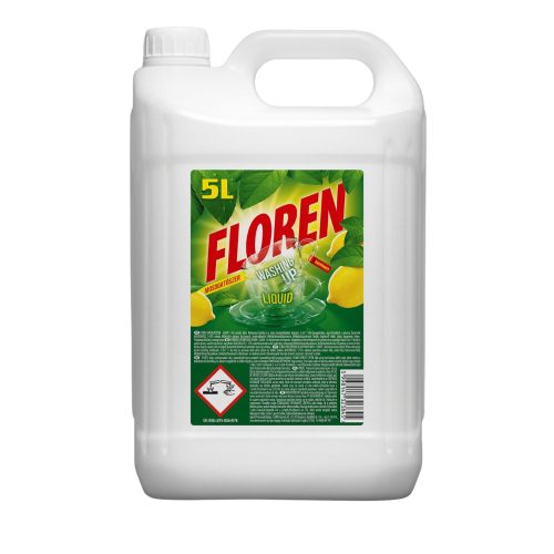 Floren kézi mosogatószer, citrom 5L