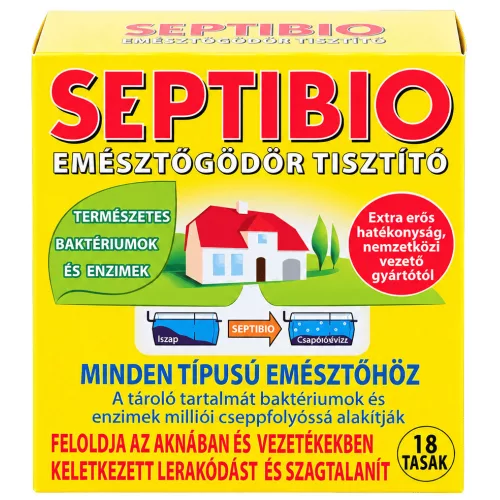 Septibio emésztőgödör tisztító 18x25g