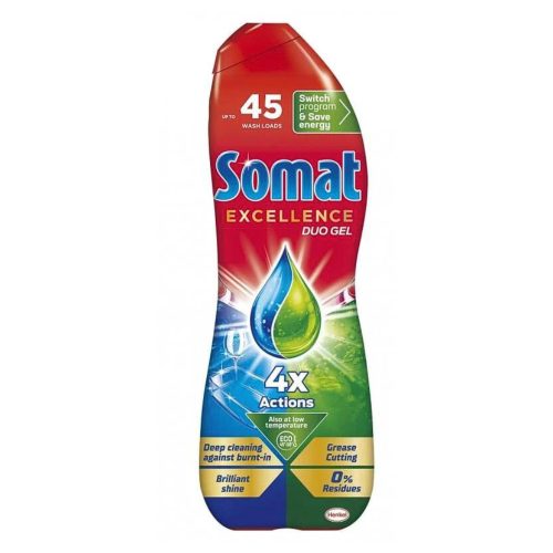 Somat mosogatógép gél excellence duo grease cutting 810ml