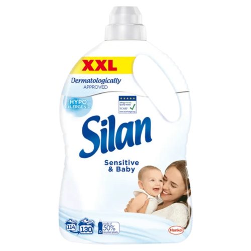 Silan Hypoallergén öblítő, 2,860 liter, Sensitive&Baby