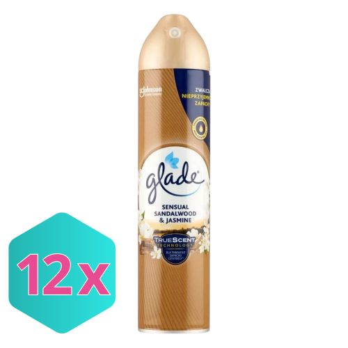 Glade légfrissítő 300ml sensual sandalwood/jasmine KARTON - 12 db