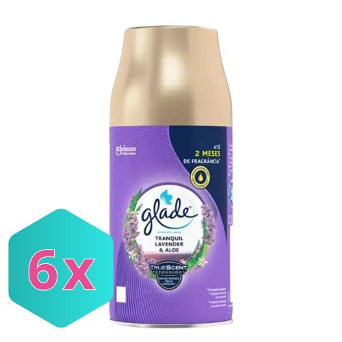 Glade Automata Légfrissítő UTÁNTÖLTŐ 269ml Levendula Aloe KARTON - 6 db