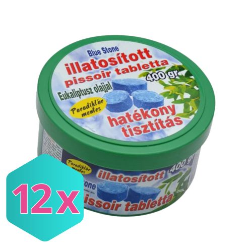 Blue Stone piszoártabletta, illatosított 400g/doboz KARTON - 12 db