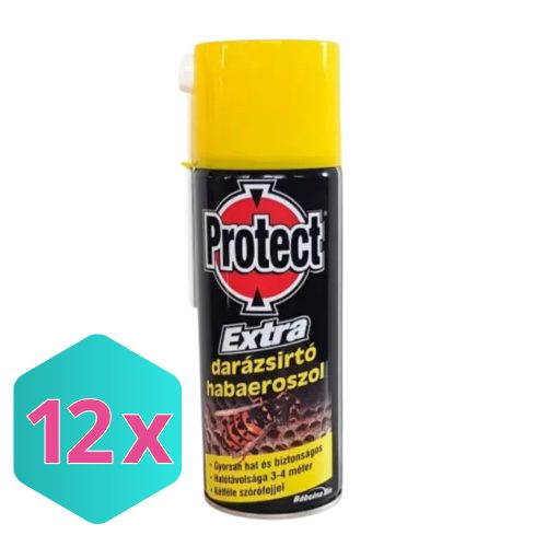 Protect extra darázsirtó habaeroszol 500ml (3-4m) KARTON - 12db
