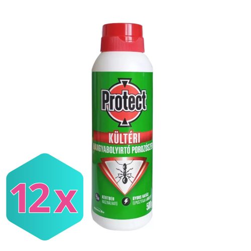 Protect hangyabolyirtó porozószer KÜLTÉRI 500g KARTON - 12 db