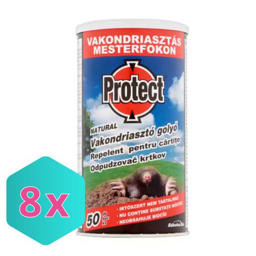 Protect Natural Vakondriasztó golyó 50db/doboz KARTON - 8 db
