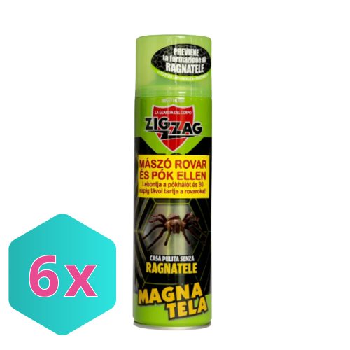 ZIG ZAG Magna Tela mászó rovarok, pók és pókháló elleni spray 650ml KARTON - 6 db