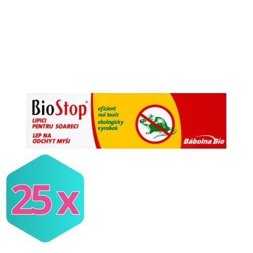 BioStop Egérfogó ragasztó 135ml KARTON - 25 db