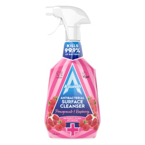 Astonish Antibakteriális felülettisztító gránátalma és málna illattal 750 ml