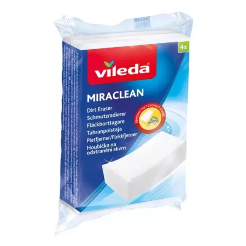 Vileda Miraclean csodaszivacs 10 x 6 x 2,8 cm (4 db)