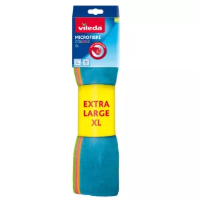 4 db Vileda Microfibre Colors XL mikroszálas törlőkendő (4 db)