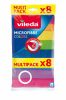 Vileda COLORS Mikroszálas törlőkendő MAXI Pack 8 db/csomag