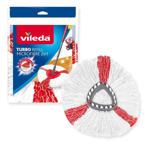 Vileda Turbo 2in1 microfibre utántöltő felmosófej