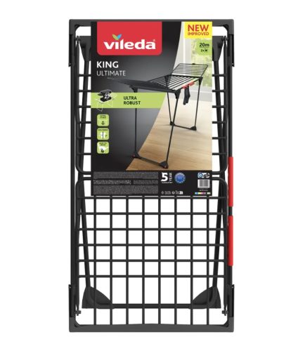 Vileda King Ultimate Black ruhaszárító (20 m)