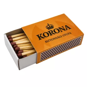 Korona biztonsági gyufa 40db