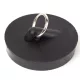 Szász gumi lefolyódugó karikával fekete 40 mm (1 db)