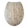 Bath Duck MDF WC-ülőke fa mintázatú (1 db)