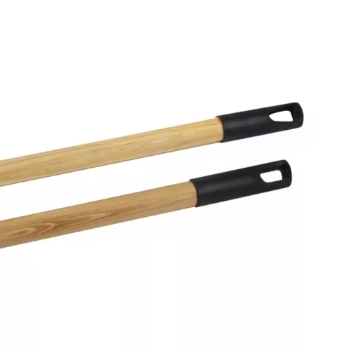 BT fa nyél natúr műanyag végekkel csavarós (120 cm)