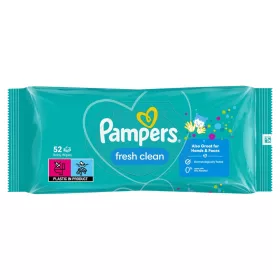 Pampers Fresh Clean nedves törlőkendő (52 db)
