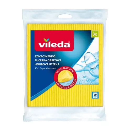 Vileda Classic szivacskendő 18 x 18,4 cm (3 db)