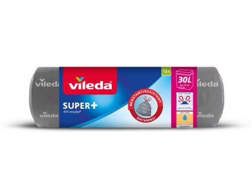 Vileda Ecobag zárószalagos szemeteszsák 30Liter 55x55 cm