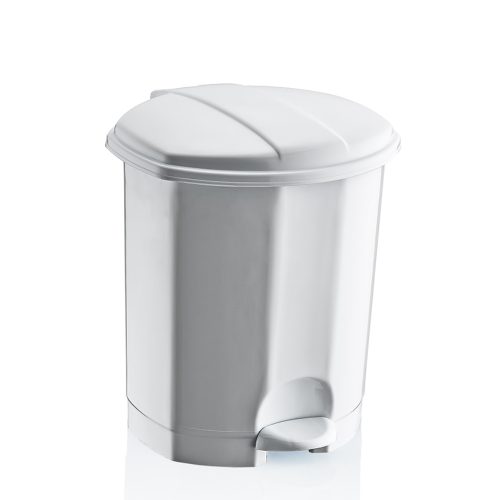 BT pedálos szemetes fehér (18 liter)