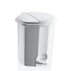 BT pedálos szemetes fehér (18 liter)
