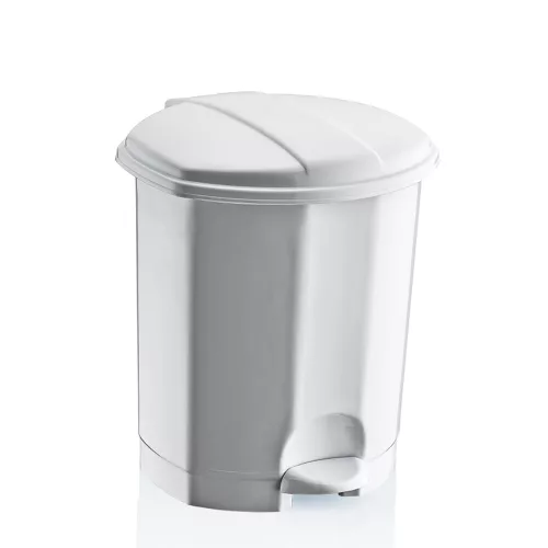 BT pedálos szemetes fehér (18 liter)