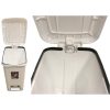 Szemetes pedálos Slim BÉZS 60L, Slim (4db/karton)