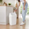 Fantasy szemetes kuka, billenőfedeles 35L, Fehér