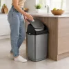 Fantasy szemetes kuka, billenőfedeles 35L, Szürke
