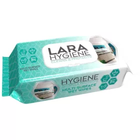 Lara Hygiene Multi Surface nedves törlőkendő (50 db)