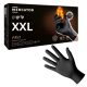 MERCATOR GoGrip Black Gumikesztyű XXL-es 50 db/csomag