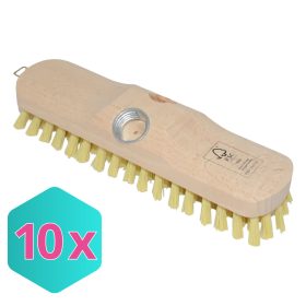   Rival Fa testű Padlósúroló Kefe Nyélre csavarható és nyelezhető KARTON - 10 db