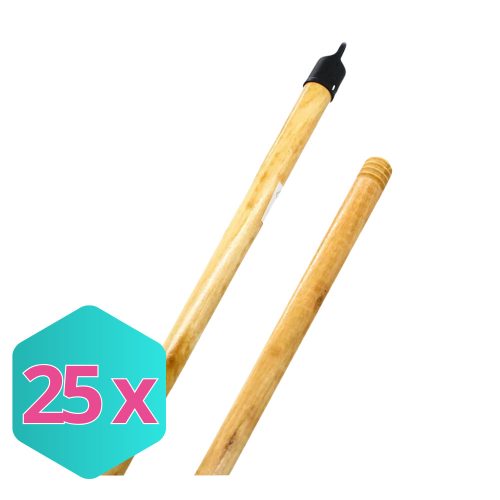 Nyél fa 120cm, lakkozott KARTON - 25 db