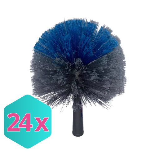 Pókhálózó kefe - kerek fej KARTON - 24 db