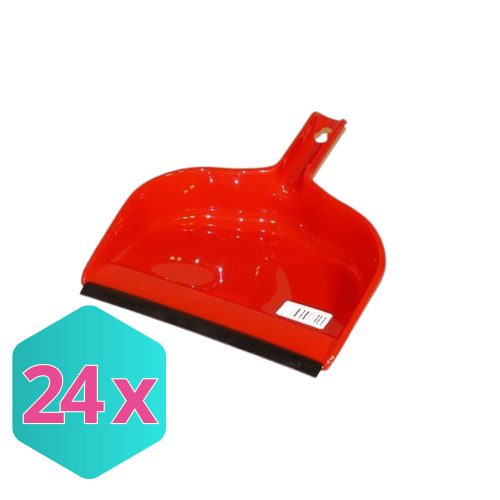 Szemeteslapát, gumis, nyélre patintható KARTON - 24db