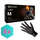 MERCATOR GoGrip Black Gumikesztyű M-es 50 db/csomag KARTON - 8 csomag
