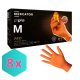 MERCATOR GoGrip Orange Gumikesztyű M-es 50 db/csomag KARTON - 8 csomag