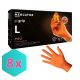 MERCATOR GoGrip Orange Gumikesztyű L-es 50 db/csomag KARTON - 8 csomag