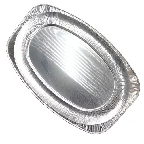 HoReCa ovális alutálca 5 személyes (455x335x20 mm)