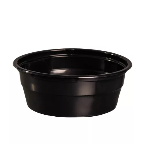 HoReCa gulyástál fekete PP 500 ml (50 db)