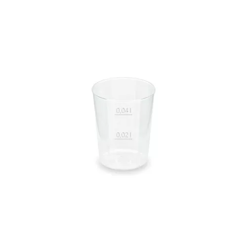 HoReCa Műanyag rövides pohár PET (2/4 cl)