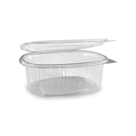 HoReCa egybefedeles doboz ovális PET (1000 ml)